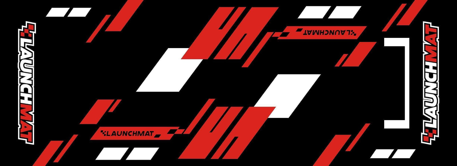 Carpeted Motorcycle Mats (Block Design)