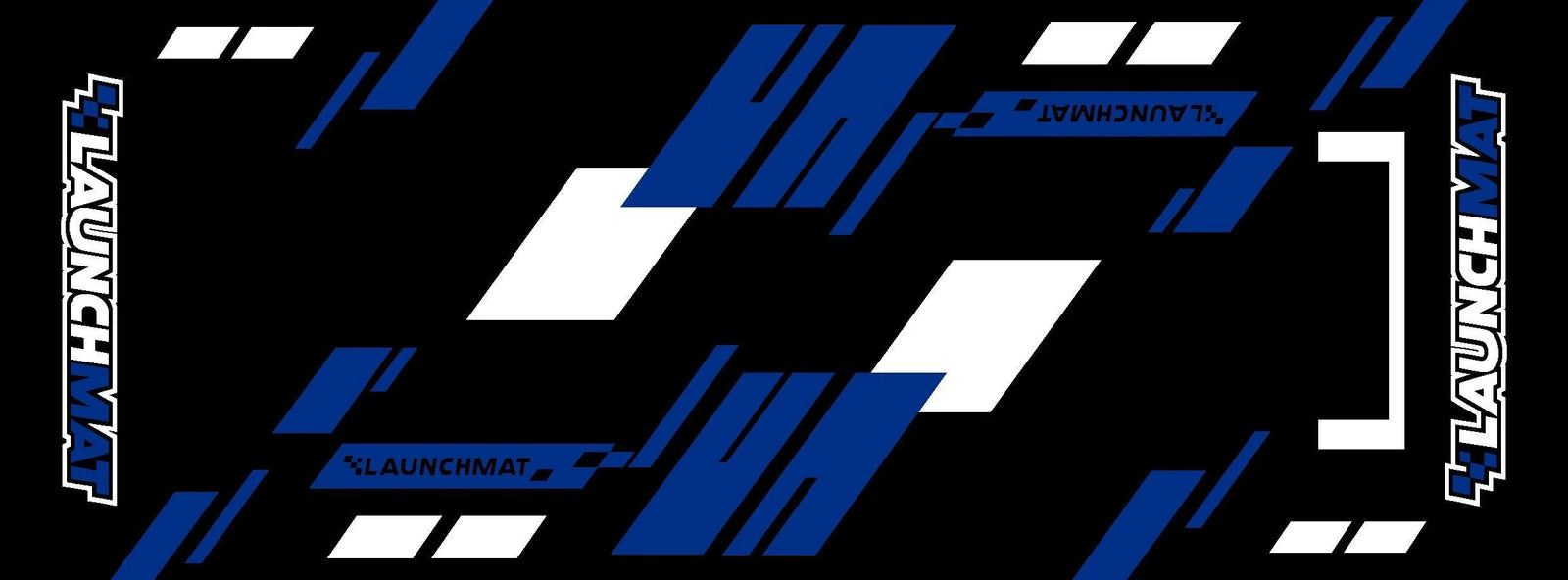Carpeted Motorcycle Mats (Block Design)